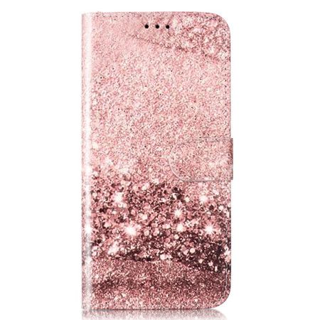 Folio Deksel Samsung Galaxy S24 5g Gull-rose Marmor Beskyttelse Deksel