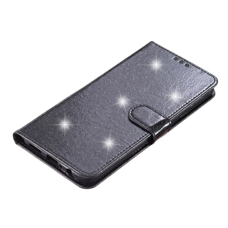 Folio Deksel Samsung Galaxy S24 5g Med Glitter