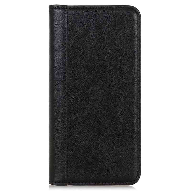 Beskyttelse Deksel Til Moto G51 5G Folio Deksel Elegance Split Litchi Leather