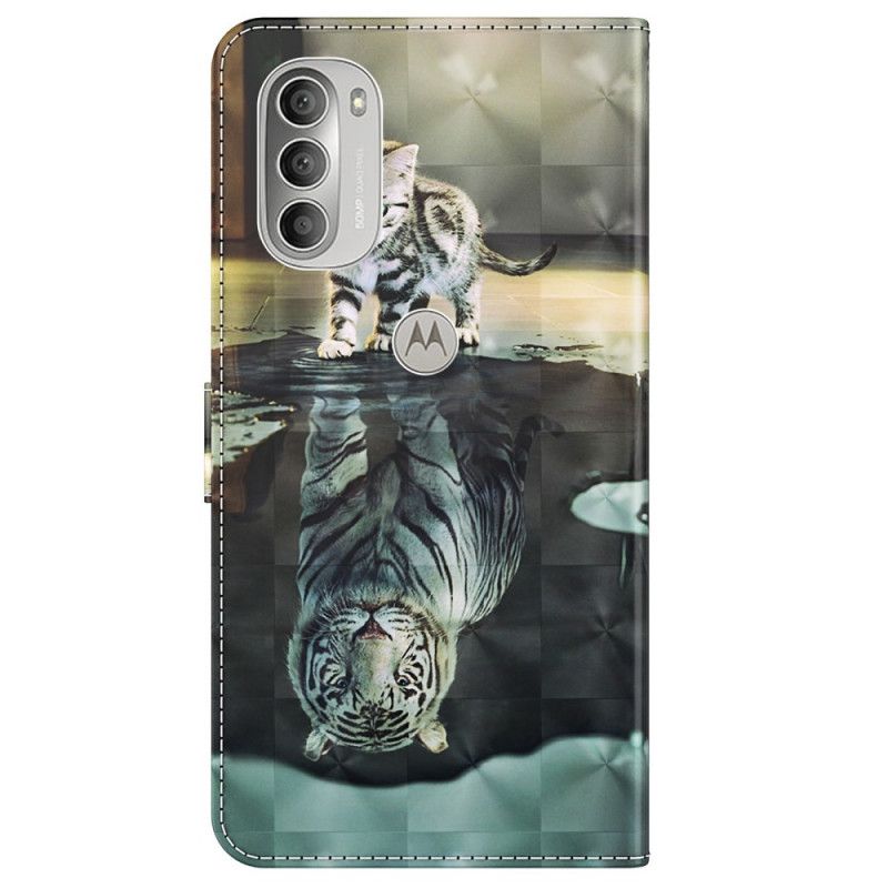 Lærdeksel Til Moto G51 5G Ernest The Tiger