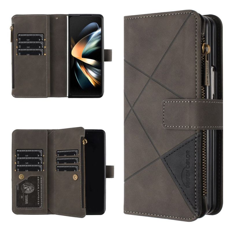 Folio Deksel Samsung Galaxy Z Fold 6 Binfen Color Geometry Wallet