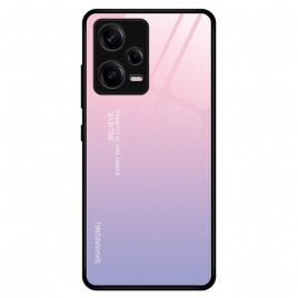 Deksel Til Xiaomi Redmi Note 12 Pro Gradient Herdet Glass