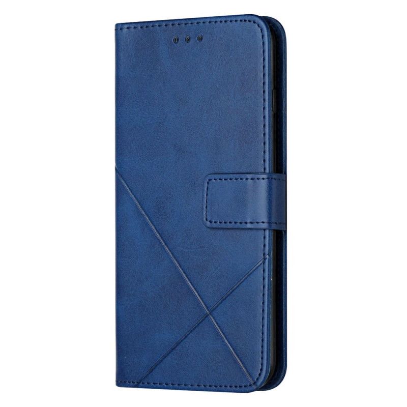 Folio Deksel Til Oppo A16 / A16s Geo X Design Leather Style