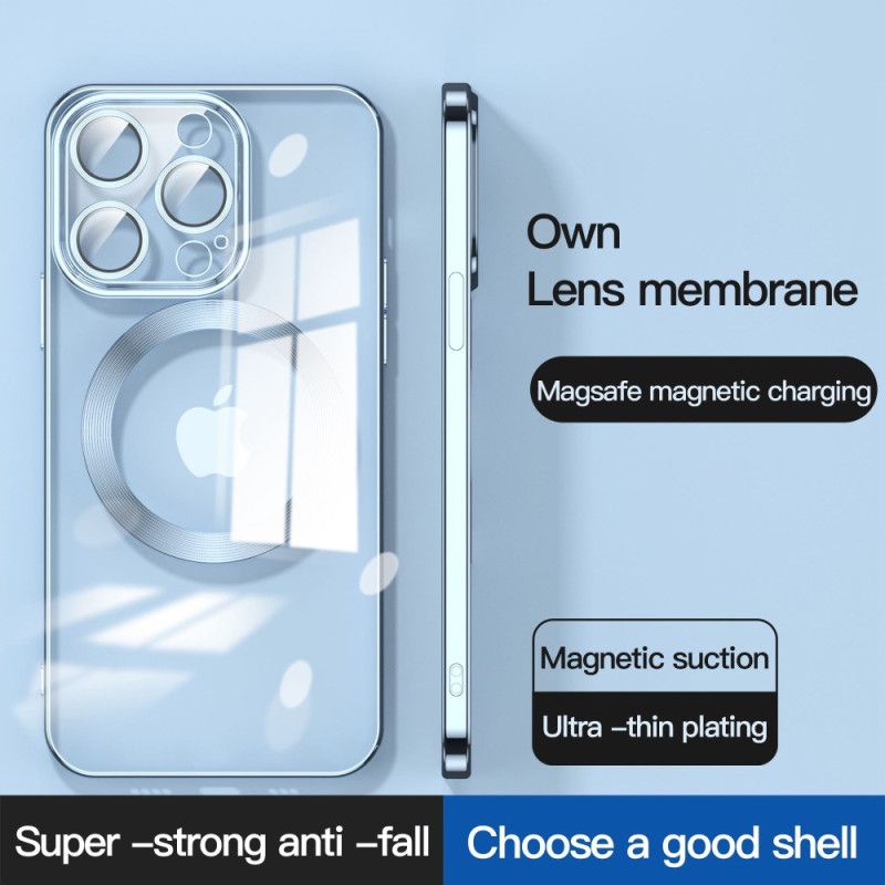 Deksel Til iPhone 14 Pro Max Transparent Magsafe-kompatibel
