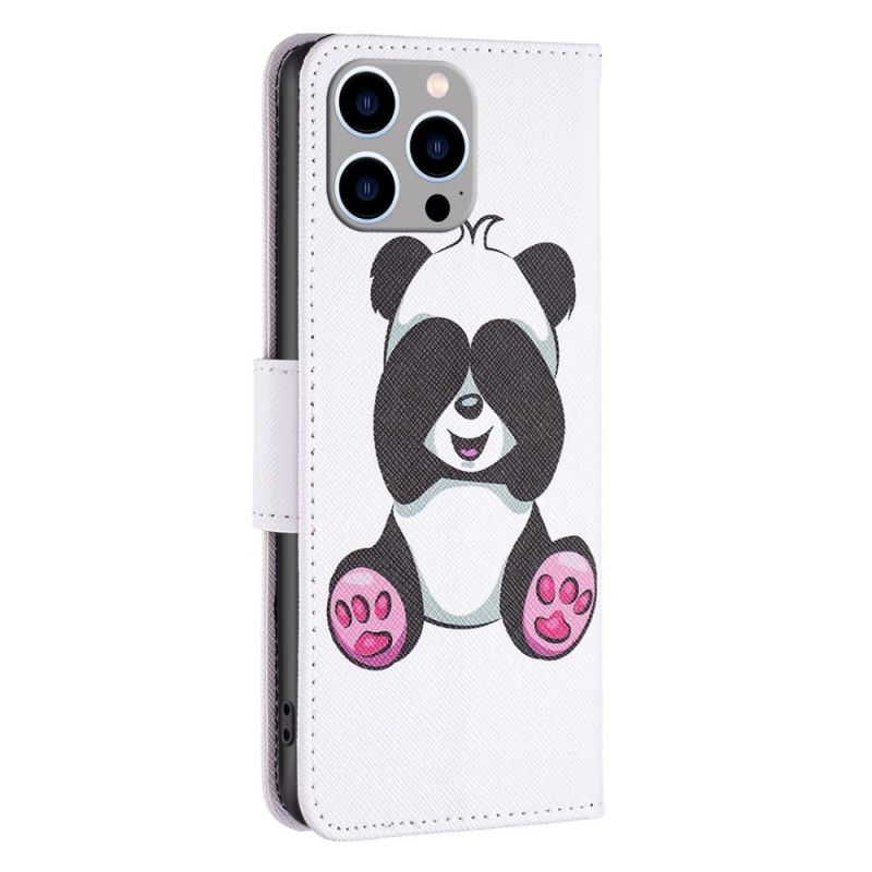 Folio Deksel Til iPhone 14 Pro Max Panda