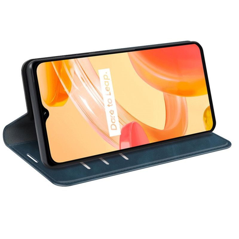 Beskyttelse Deksel Til Realme C30 Folio Deksel Skin-touch Feeling