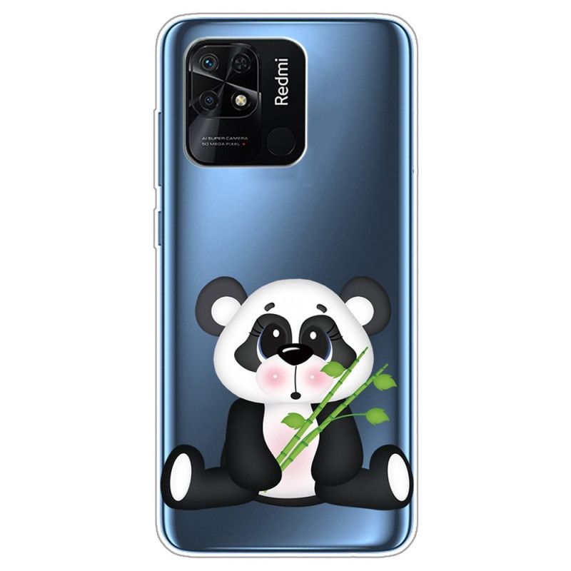 Deksel Til Xiaomi Redmi 10C Transparent Pen Panda