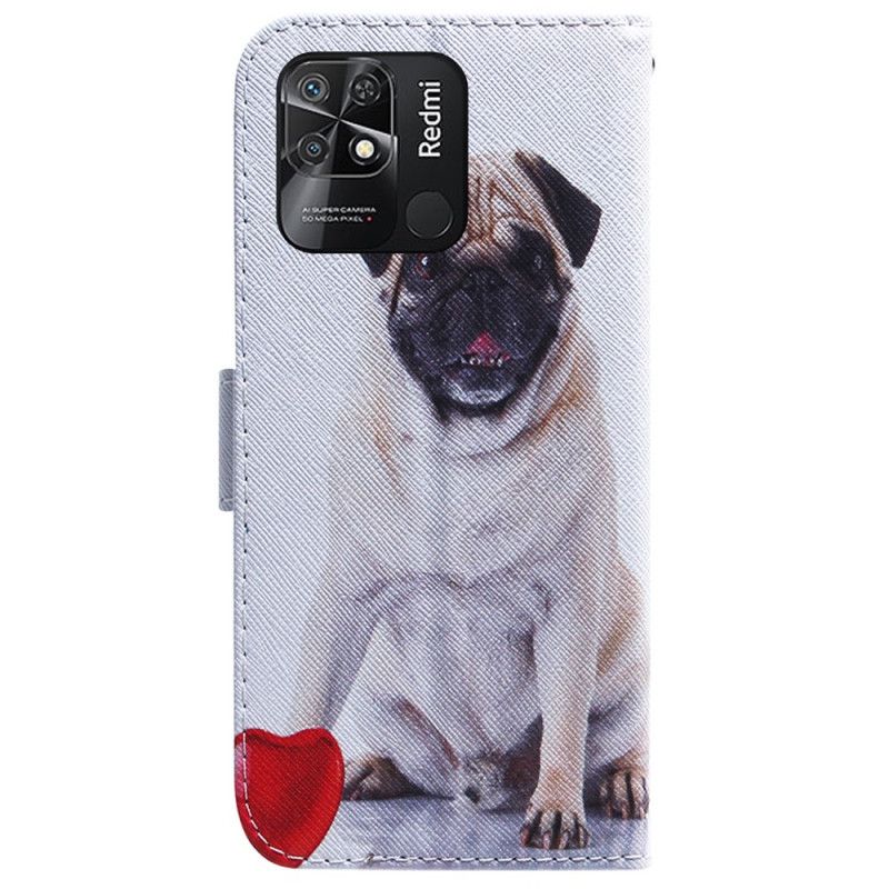 Lærdeksel Til Xiaomi Redmi 10C Pug Dog