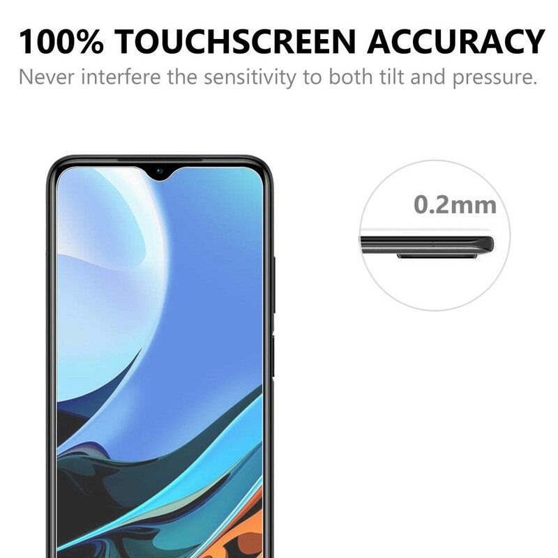 2.5D Herdet Glassbeskyttelse For Xiaomi Redmi 9T-Skjerm