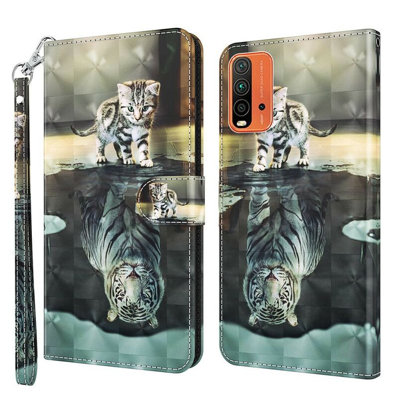 Folio Deksel Til Xiaomi Redmi 9T Ernest The Tiger