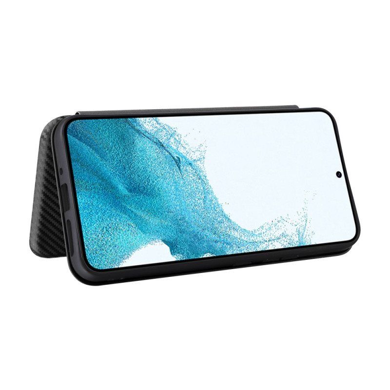 Beskyttelse Deksel Til Samsung Galaxy A54 5G Folio Deksel Farget Karbonfiber