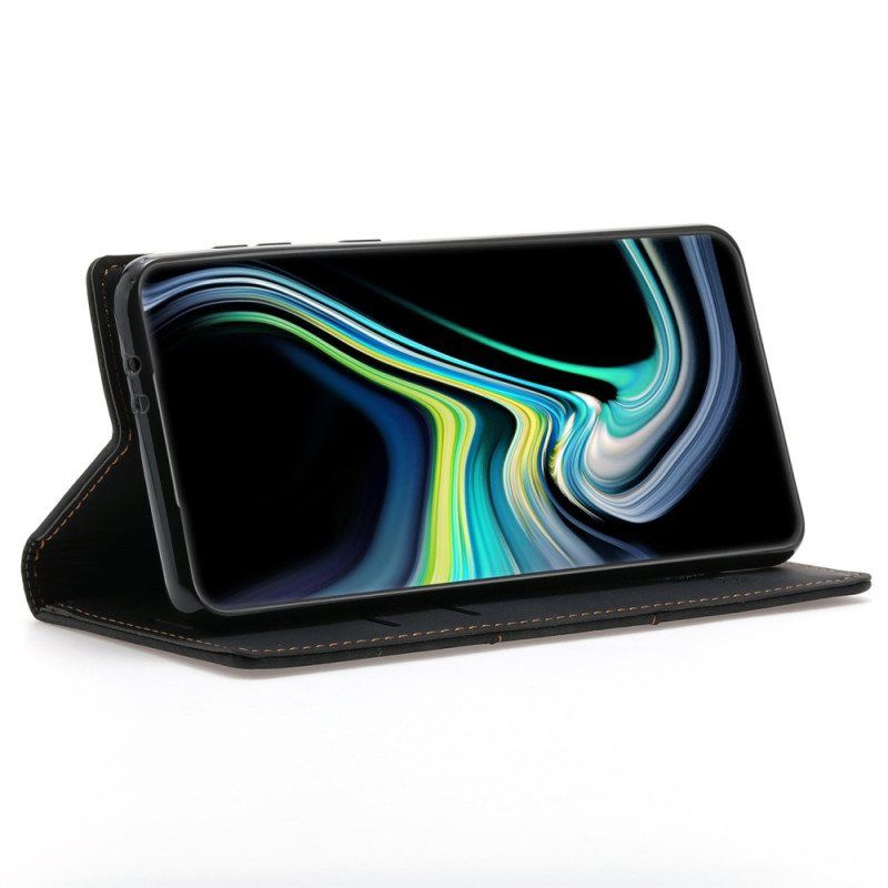 Beskyttelse Deksel Til Samsung Galaxy A54 5G Folio Deksel Stil Skinn Couture