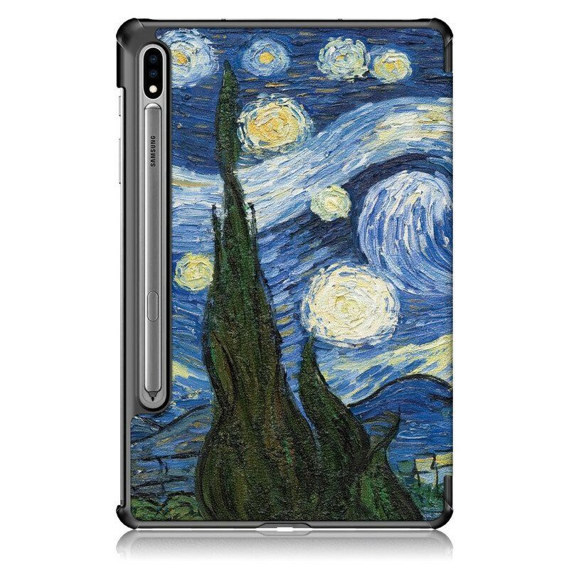 Beskyttelse Deksel Til Samsung Galaxy Tab S8 / Tab S7 Forbedret Van Gogh