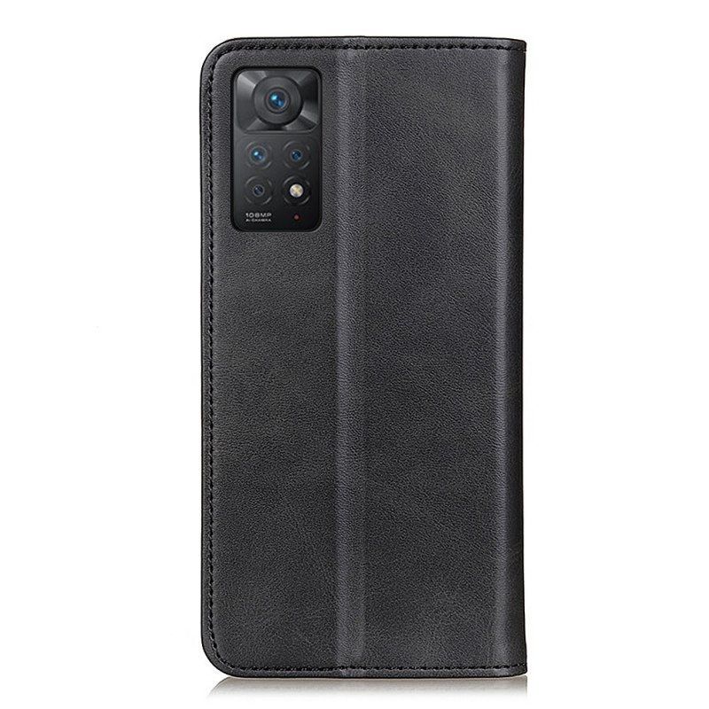 Beskyttelse Deksel Til Xiaomi Redmi Note 11 Pro / 11 Pro 5G Folio Deksel Elegance Split Leather