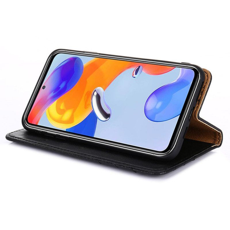 Beskyttelse Deksel Til Xiaomi Redmi Note 11 Pro / 11 Pro 5G Folio Deksel Style Skinnnagle