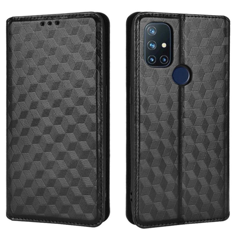 Beskyttelse Deksel Til OnePlus Nord N10 Folio Deksel Diamond Leather Effect