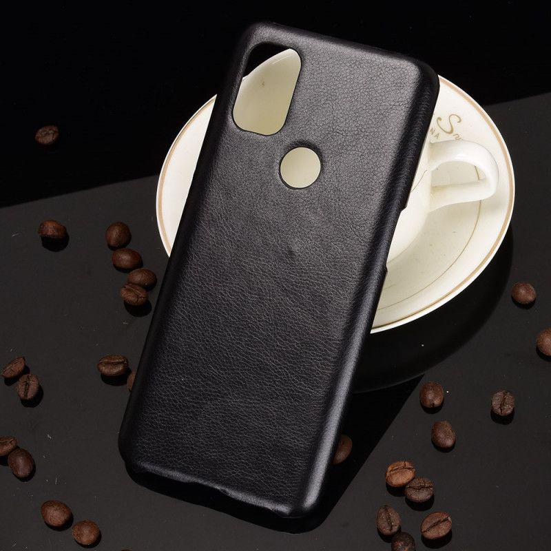 Deksel Til OnePlus Nord N10 Performance Litchi Leather Effect