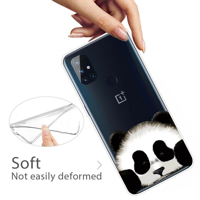 Deksel Til OnePlus Nord N10 Transparent Panda