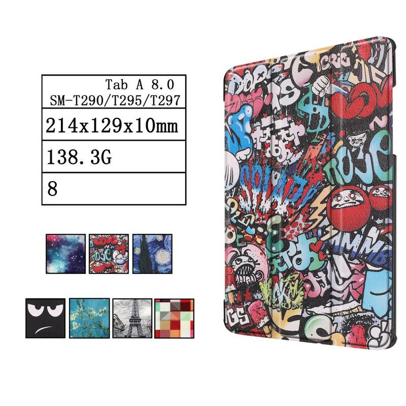 Beskyttelse Deksel Til Samsung Galaxy Tab A 8" (2019) Morsom Graffiti