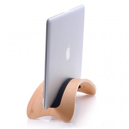 Bookarc Natural Wood Stand For Macbook