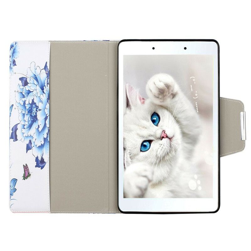 Folio Deksel Til Samsung Galaxy Tab A 8" (2019) Blomsterdekor