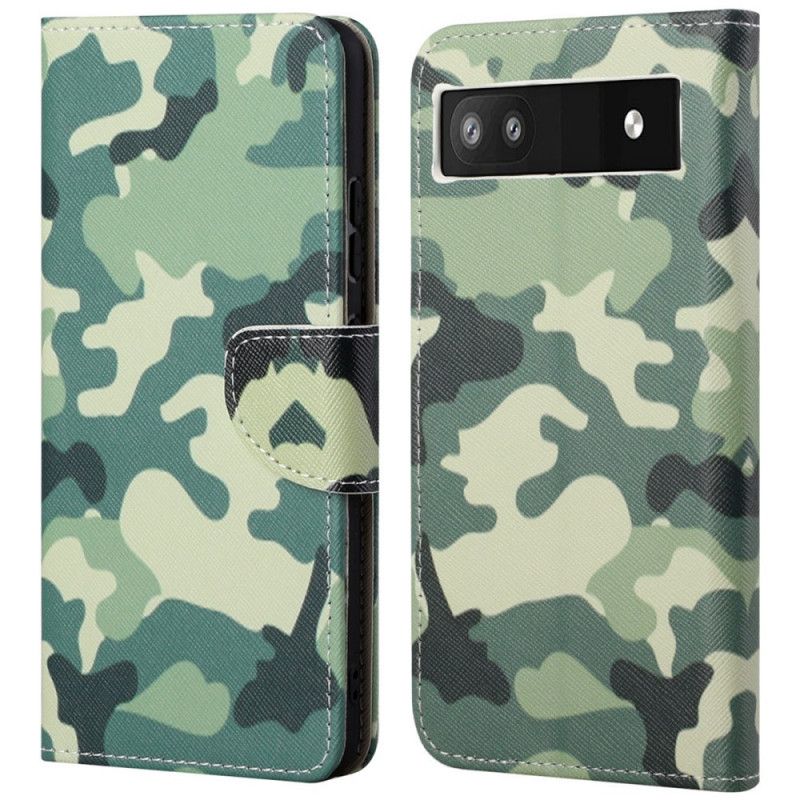 Folio Deksel Til Google Pixel 6A Camo