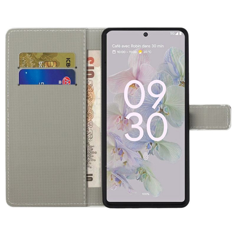 Folio Deksel Til Google Pixel 6A Par Ugler