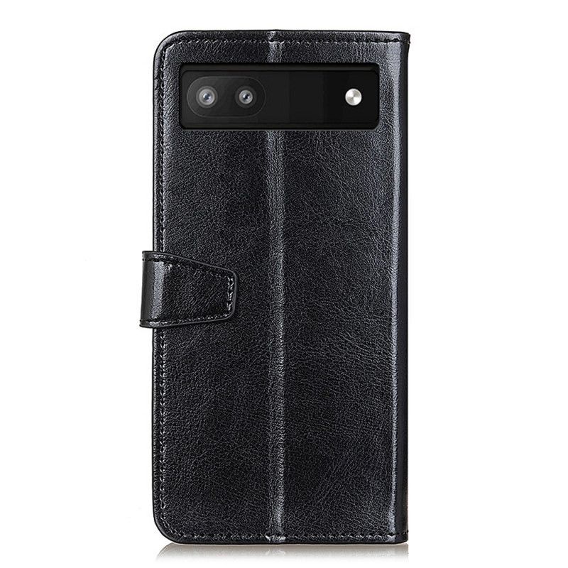 Folio Deksel Til Google Pixel 6A Skinny Leather Style