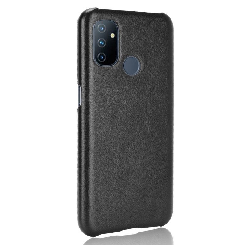 Deksel Til OnePlus Nord N100 Performance Litchi Leather Effect