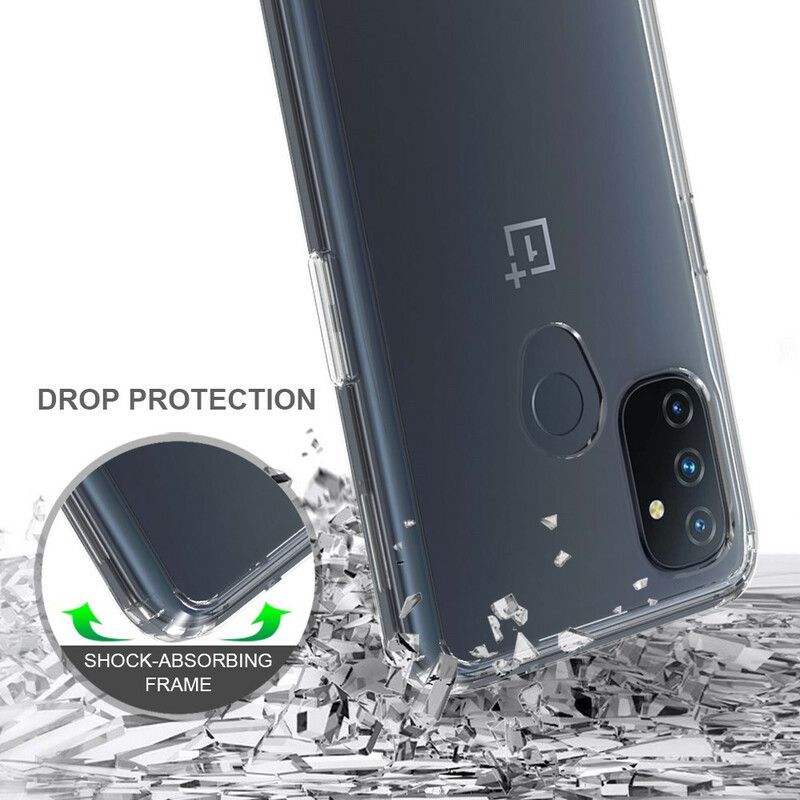 Deksel Til OnePlus Nord N100 Transparent Hybrid Design