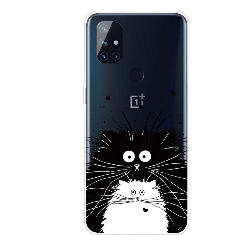 Mobildeksel Til OnePlus Nord N100 Se På Kattene