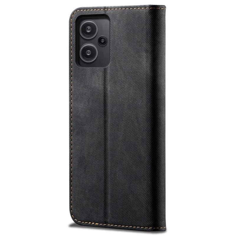 Folio Deksel Xiaomi Redmi Note 13 Pro Plus 5g Jeansstoff