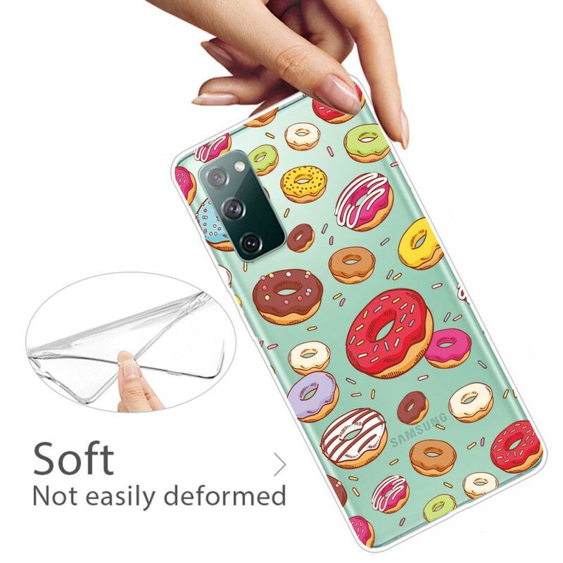 Deksel Til Samsung Galaxy S20 FE Elsker Donuts