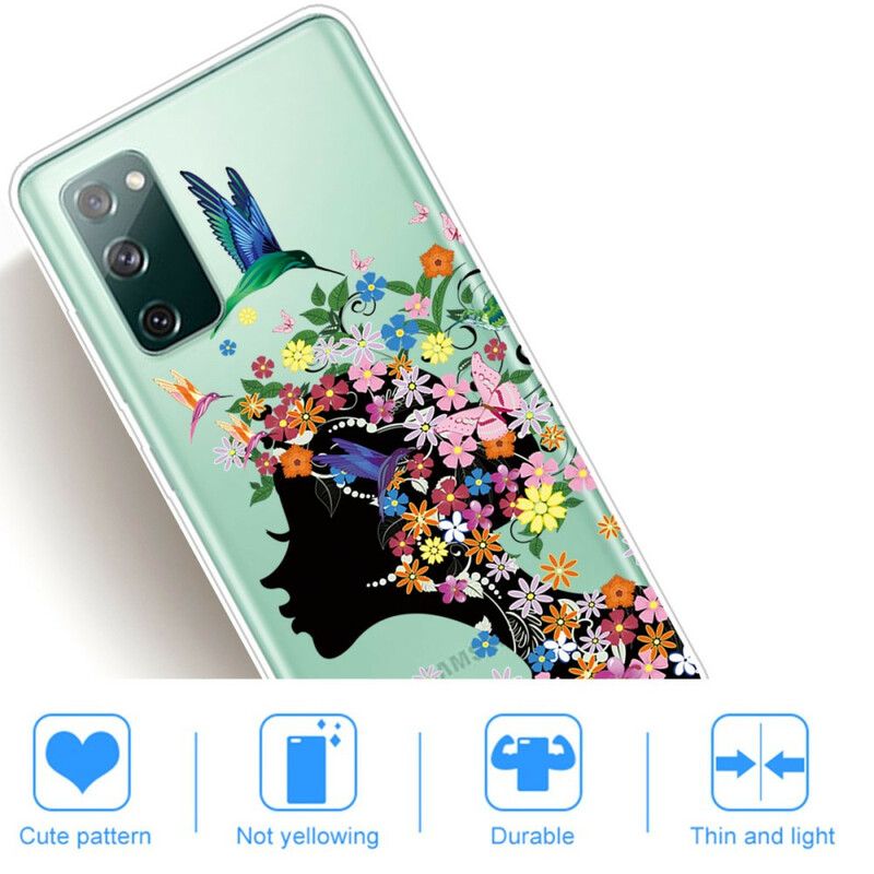 Deksel Til Samsung Galaxy S20 FE Nydelig Blomsterhode