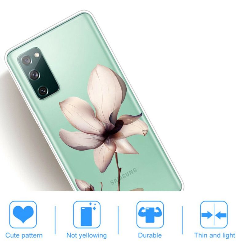 Deksel Til Samsung Galaxy S20 FE Premium Blomster