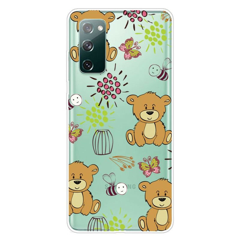 Deksel Til Samsung Galaxy S20 FE Teddy Bears Topp