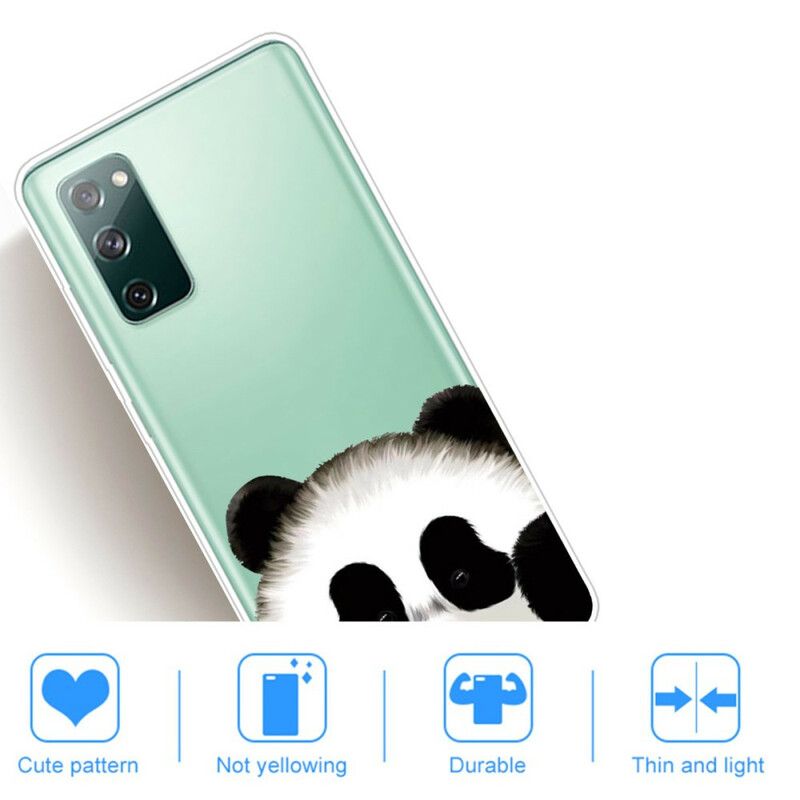 Deksel Til Samsung Galaxy S20 FE Transparent Panda