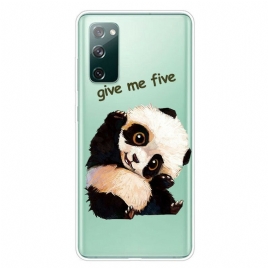 Deksel Til Samsung Galaxy S20 FE Transparent Panda Gi Meg Fem