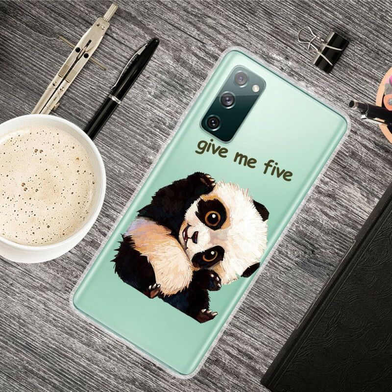 Deksel Til Samsung Galaxy S20 FE Transparent Panda Gi Meg Fem