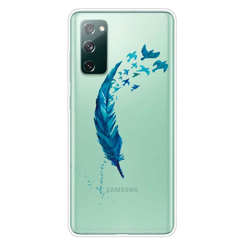 Deksel Til Samsung Galaxy S20 FE Vakker Fjær