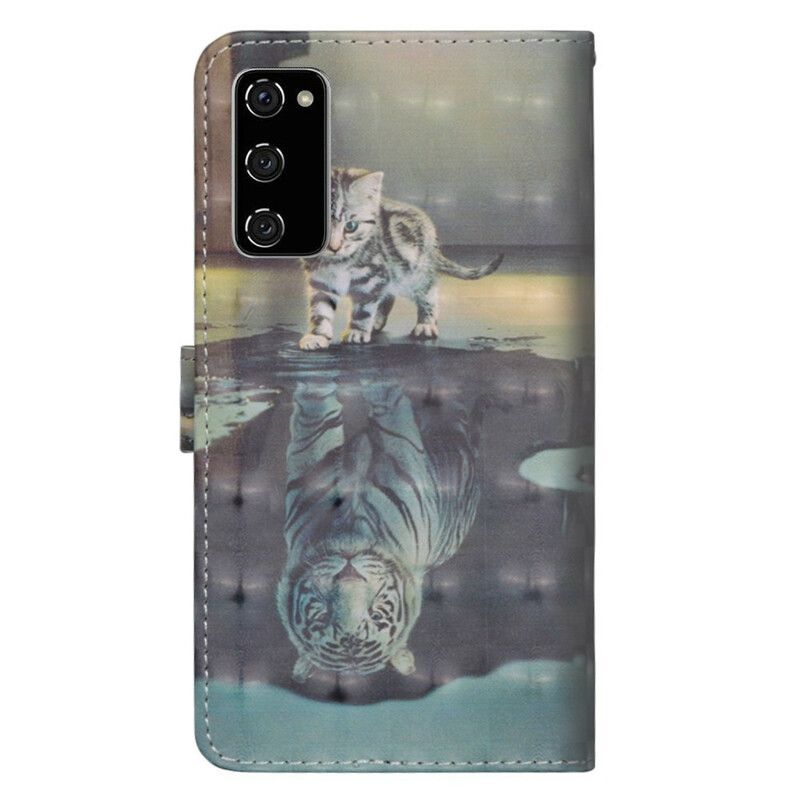 Folio Deksel Til Samsung Galaxy S20 FE Ernest The Tiger