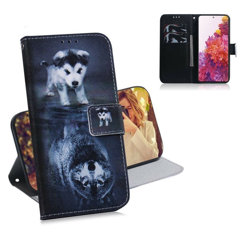 Folio Deksel Til Samsung Galaxy S20 FE Ernesto The Wolf