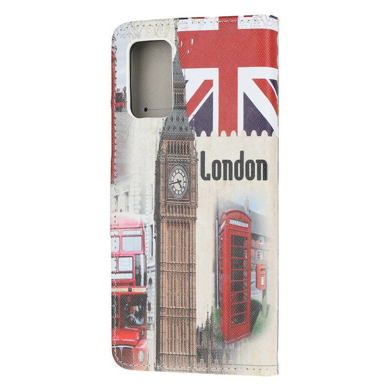 Folio Deksel Til Samsung Galaxy S20 FE London Life