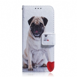 Folio Deksel Til Samsung Galaxy S20 FE Pug Dog