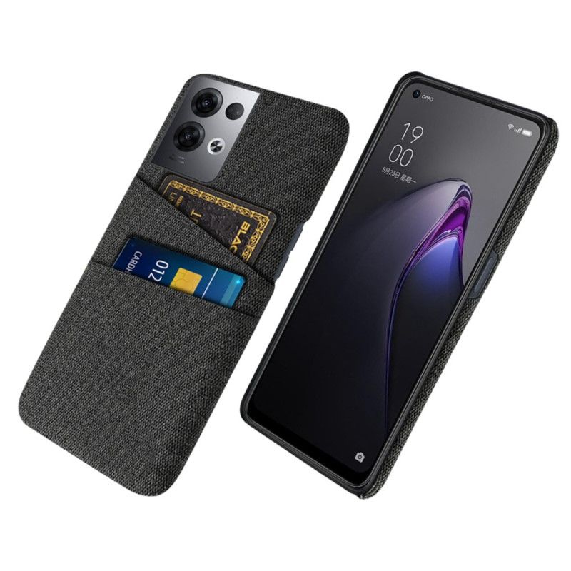 Deksel Til Oppo Reno 8 Pro Kortholderklut