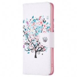 Folio Deksel Oppo A98 5g Blomstret Tre