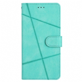 Folio Deksel Oppo A98 5g Linjer Beskyttelse Deksel