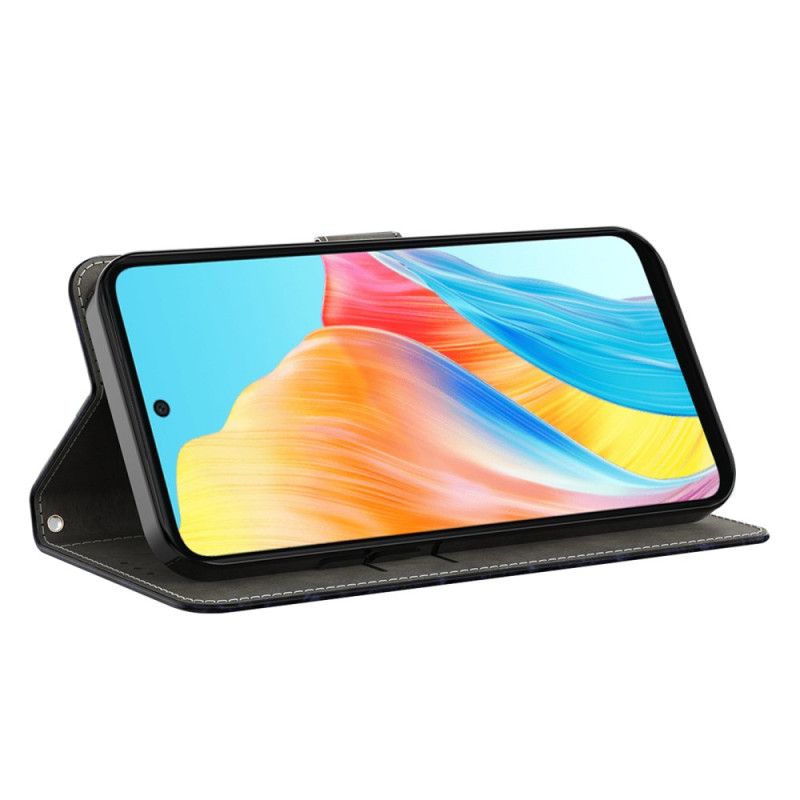 Folio Deksel Oppo A98 5g Lønneblader