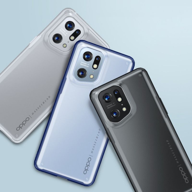 Deksel Til Oppo Find X5 Pro Frost