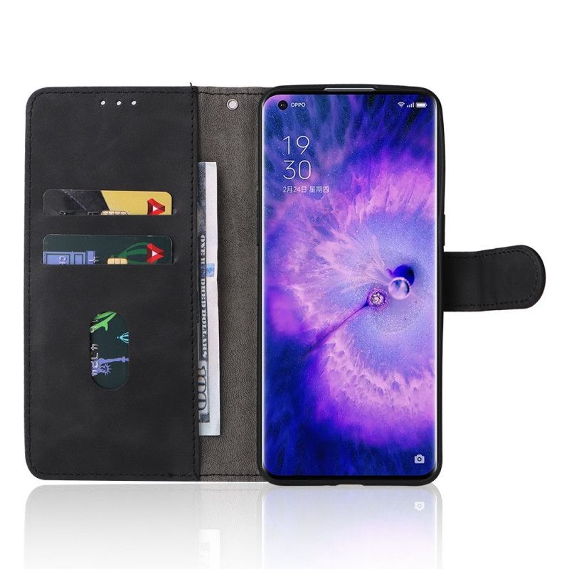 Folio Deksel Til Oppo Find X5 Pro Vintage Plain